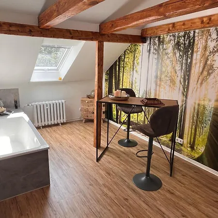 Harmonie Penthouse In アパート ブランケンブルク